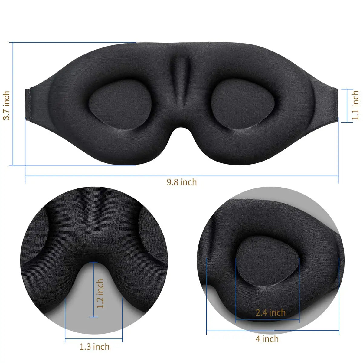 Masque de nuit 3D