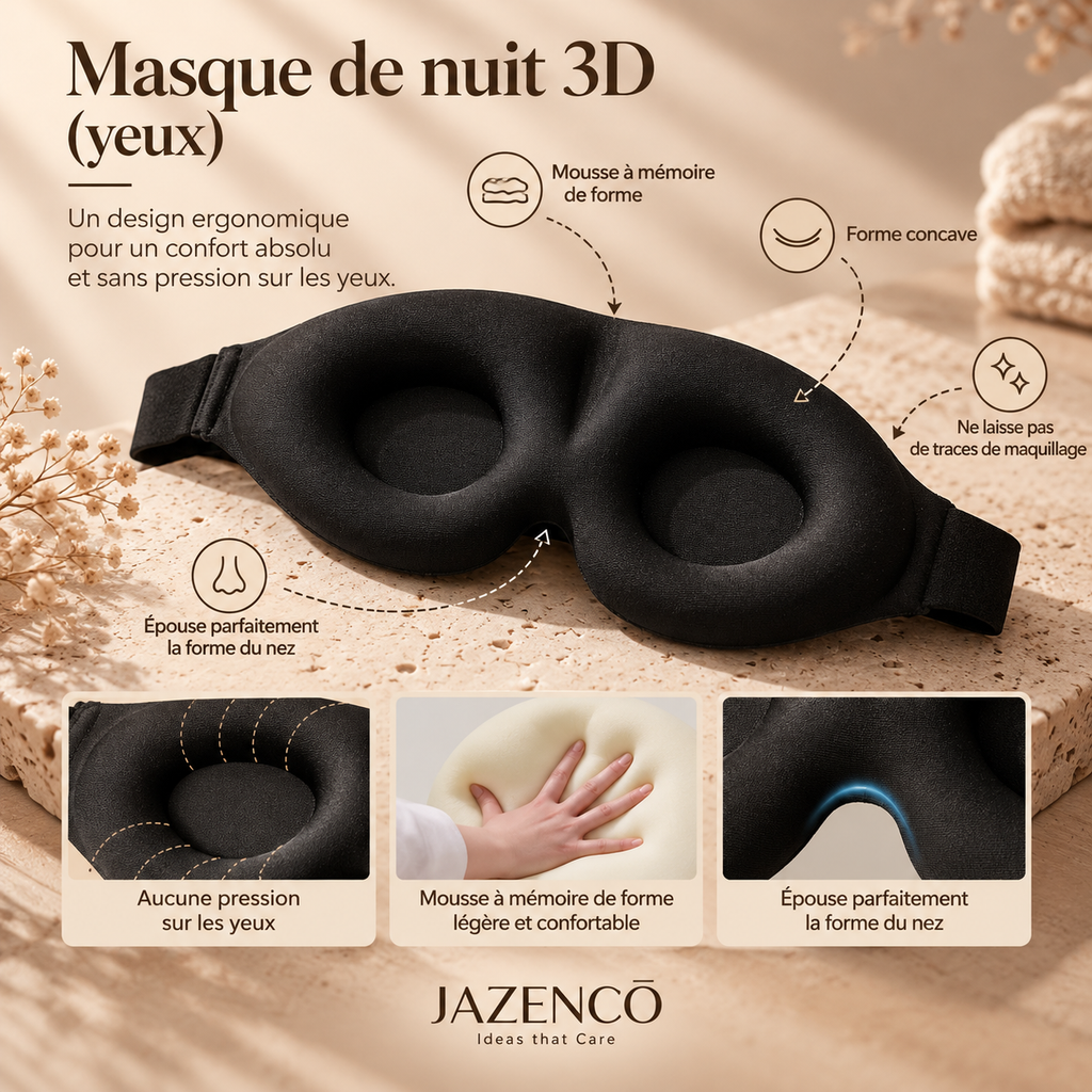 Masque de nuit 3D