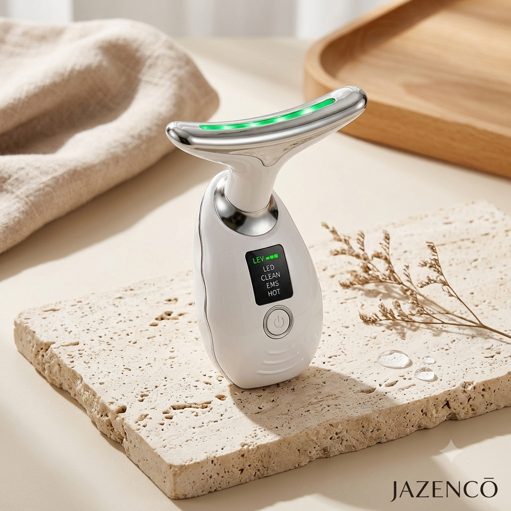 Masseur LED visage et cou